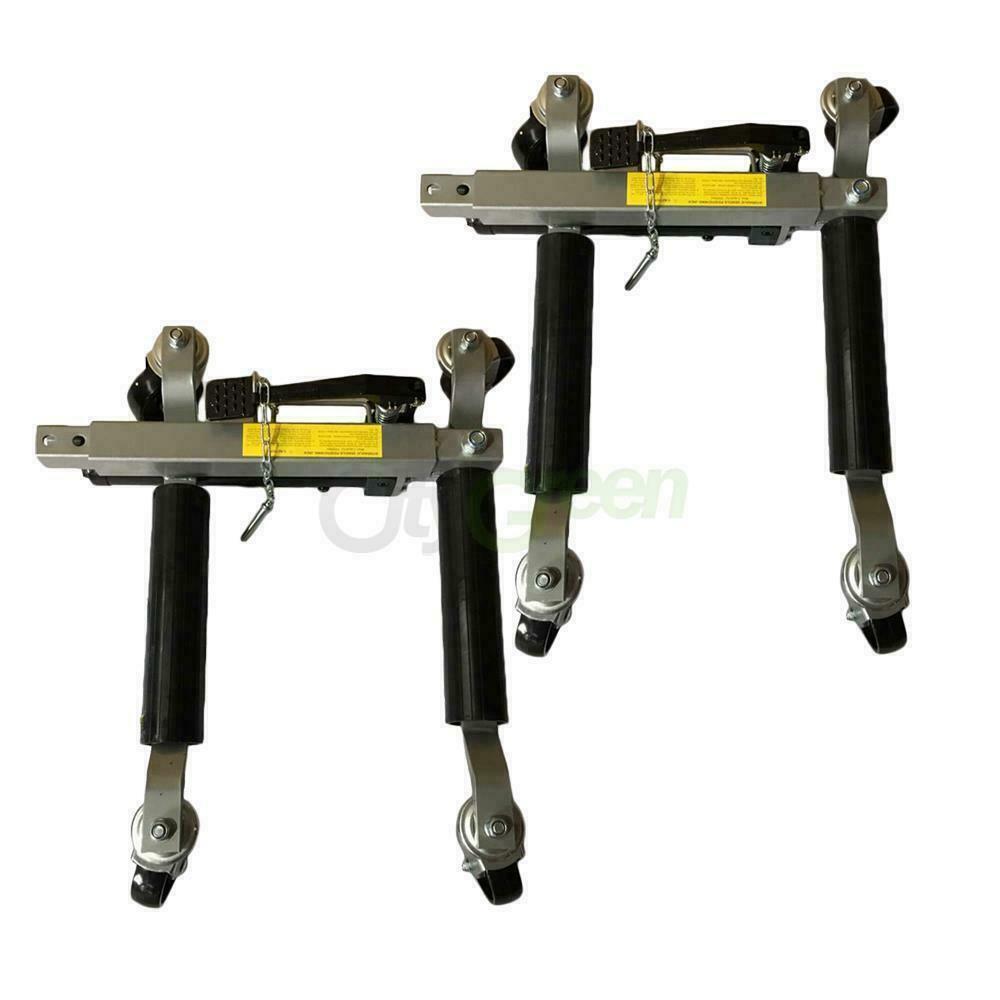 Hydraulic Positioning Car Wheel Dolly Jack Lift Hoists Moving Vehicle 2x 1500lbs - Image 6